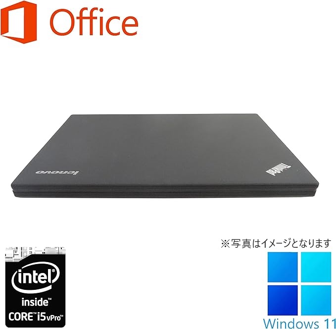 Lenovo (レノボ) ノートPC ThinkPad X250/12.5型/Win 11 Pro/MS Office